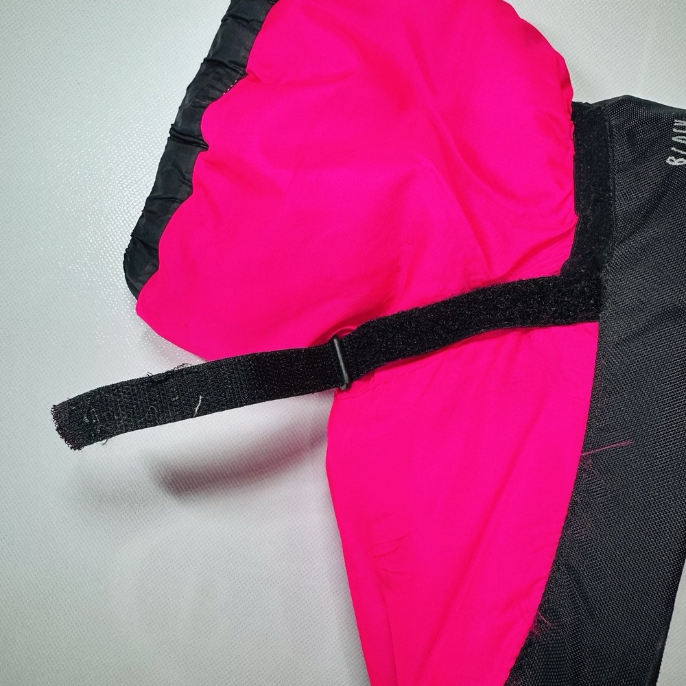 BLOCH Warm-Up Booties Kids Large Pink Black Dance Ballet Slipper Covers L Excel - Picture 11 of 12
